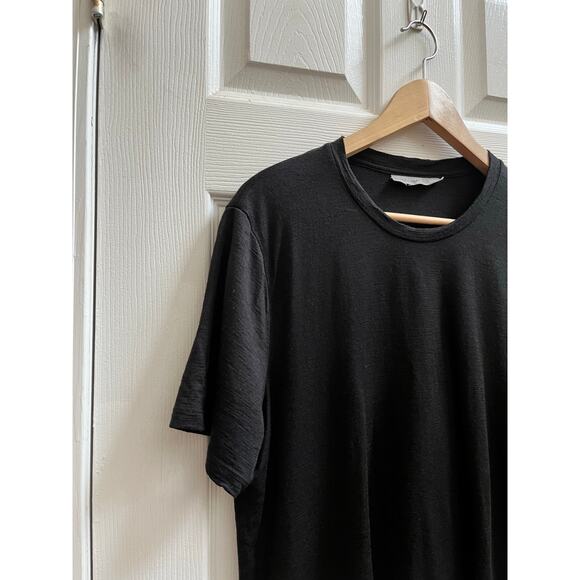 Icebreaker Men’s Black Wool Crewneck Short Sleeve Tee Shirt Medium Everyday - Picture 4 of 9